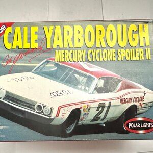 Polar Lights Cale Yarborough Mercury Cyclone Spoiler II 1/25 Scale 50% Built